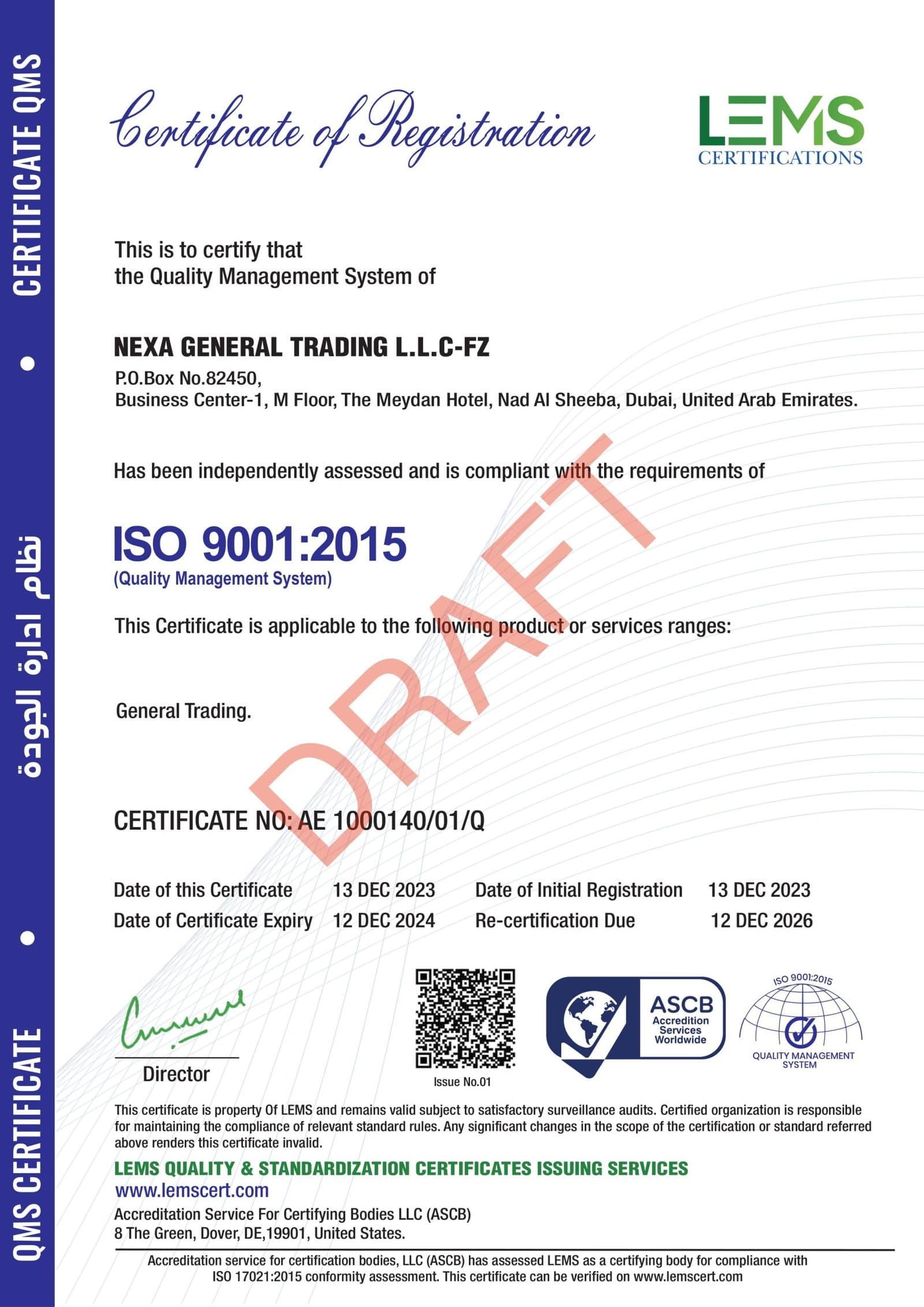 FZ 9001:2015